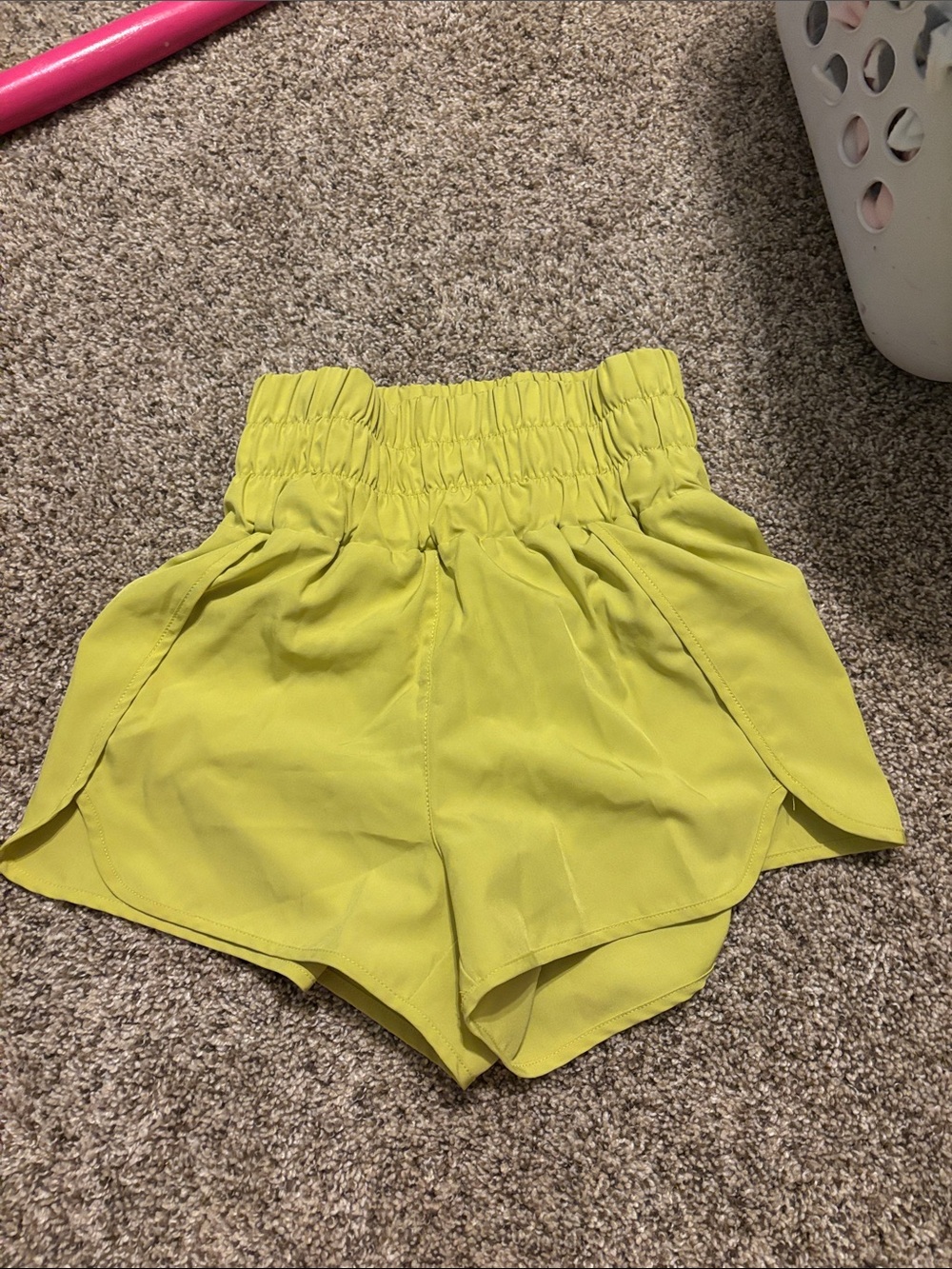 Women’s Yellow Shorts